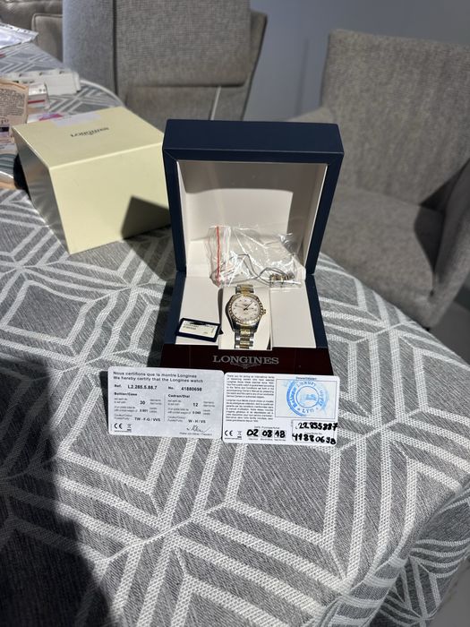Longines Conquest Classic 29mm Stainless Steel/Gold 18K and Diamonds Automatic