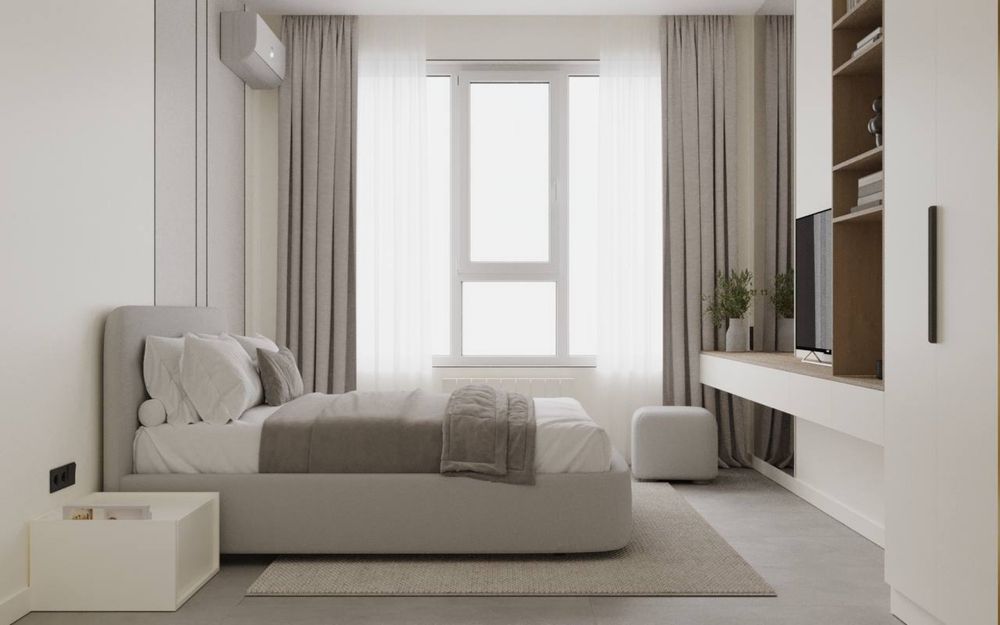 ПРОДАЁТСЯ КВАРТИРА! Готовый дизайн проект в стиле минимализма