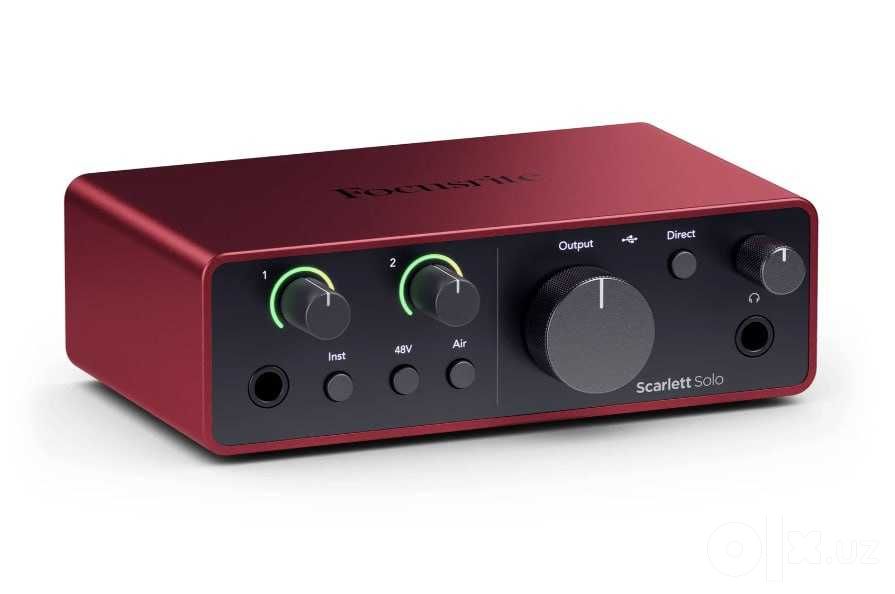 Focusrite Scarlett Solo 4th Gen | Звуковая карта