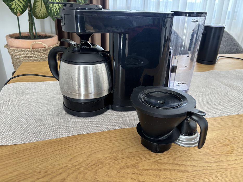 Cafetiera Philips HD6592/64 cu paduri si filtru,  2-in-1