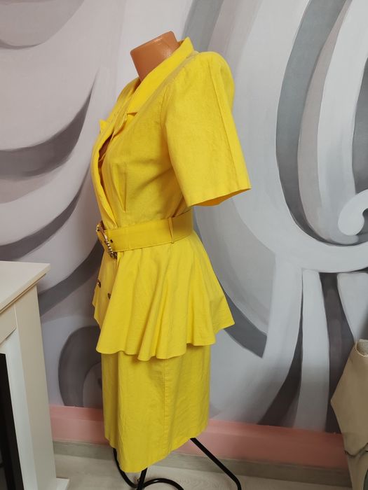 Rochie office bumbac+ curea cadou