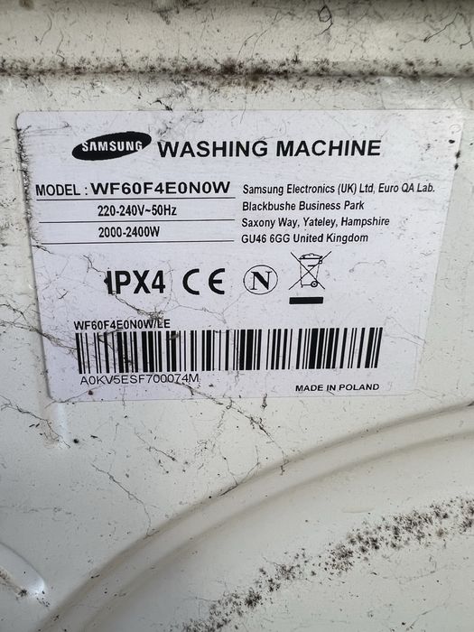 Dezmembrez mașină de spălat Samsung