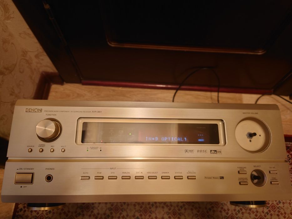 Ресивер Denon AVR-3801. Made in Japan.
