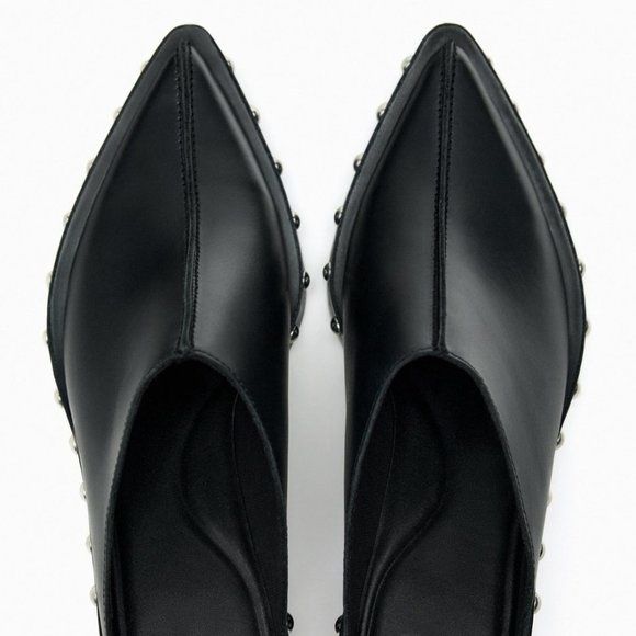 Saboți cowboy Zara leather edition