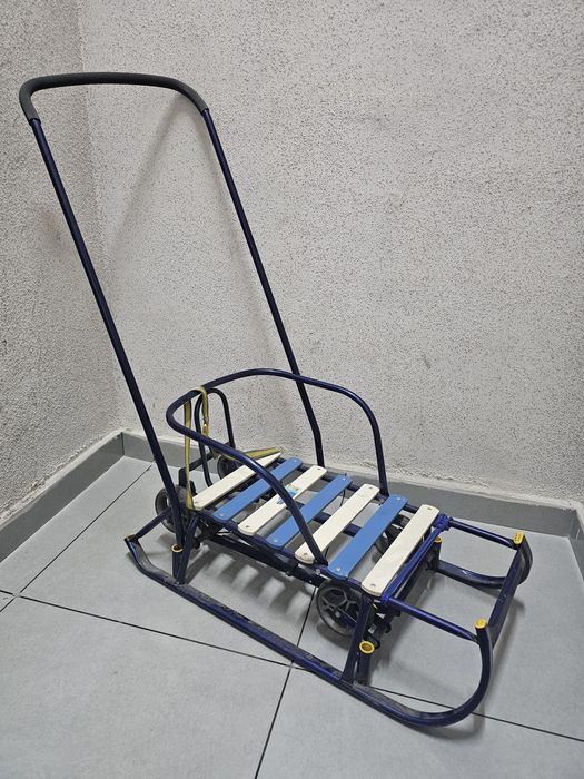 Санки детские с колесами