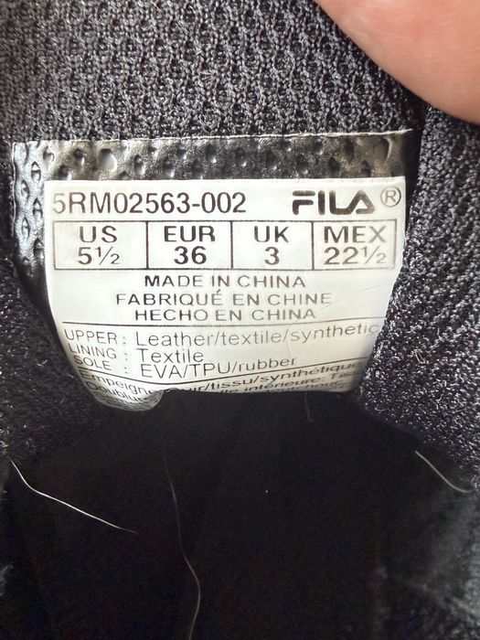 Маратонки Fila 36 номер