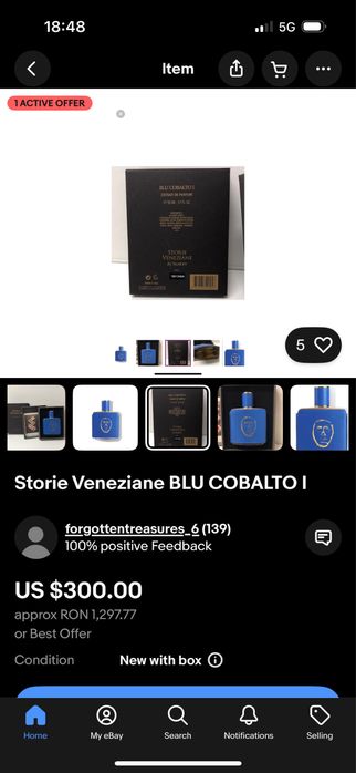Storie Veneziane Blu Cobalto de Valmont
