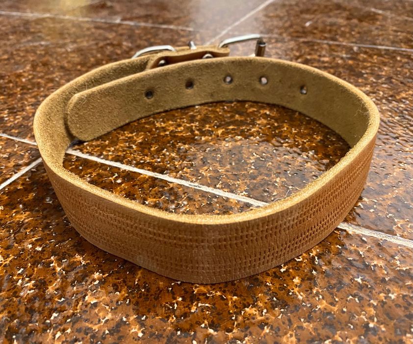 Кожен нашийник за кучета едра порода