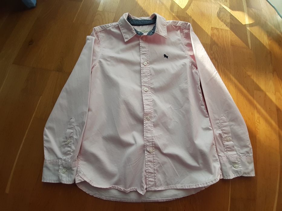 2 cămăși elegante H&M, baieti 7-8 ani