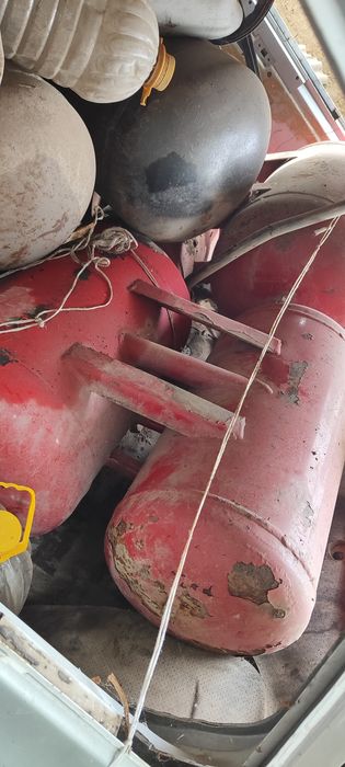 Газ баллоны метан и пропан и кислород балон