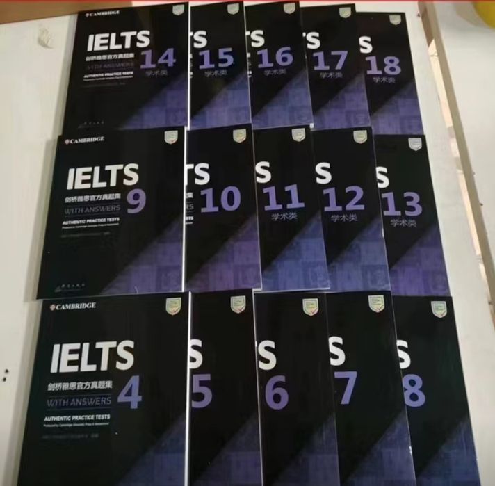 Продам книги IELTS Cambridge (4–19) — Предзаказ! Официальные издания