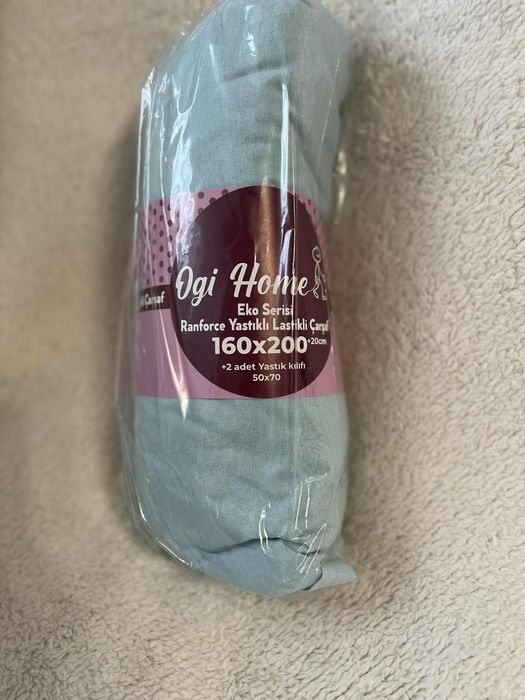 Чарлшаф с ластик+2бр калъфки