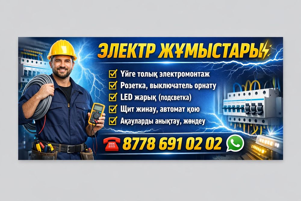 Электр жұмыстары