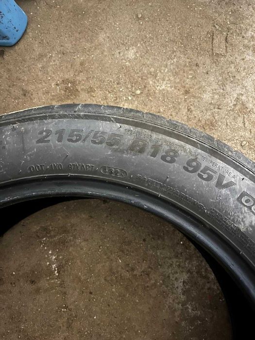 Anvelope 215/55/R18, foarte putin utilizate (1.000 km)