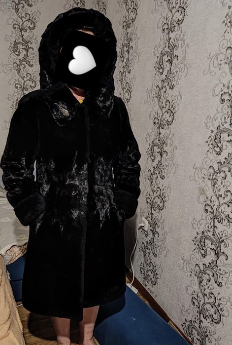 Шуба мутон плюс норка