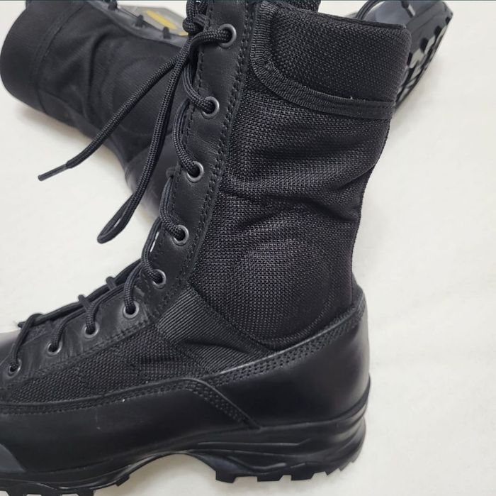 Ghete noi antifoc piele 38