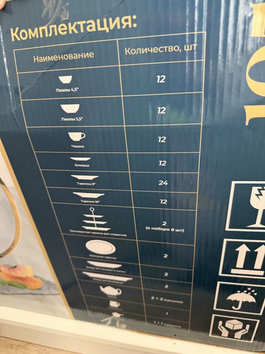 Набор посуды сервиз