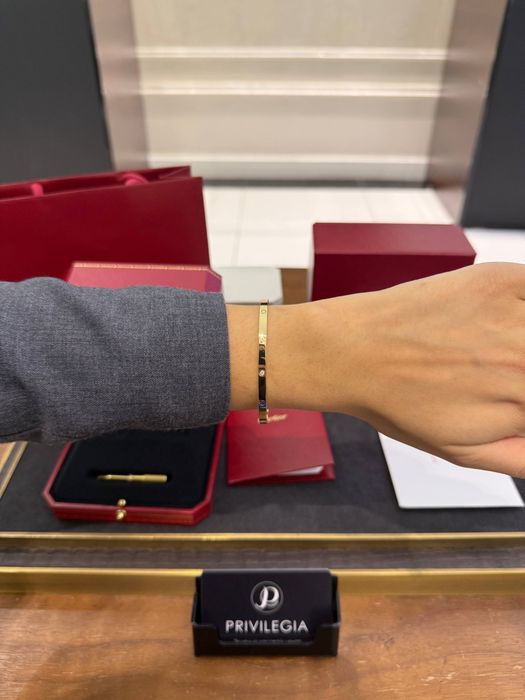 Браслет Cartier Love small model 6 diamonds