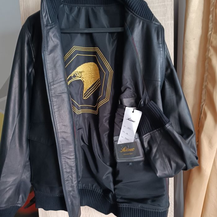 Куртка кожаная Новая