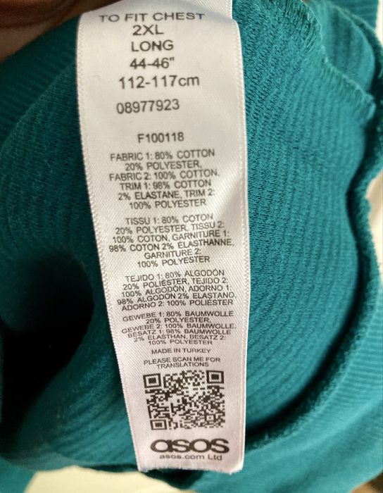 Пуловер Asos (XXL 2XL)