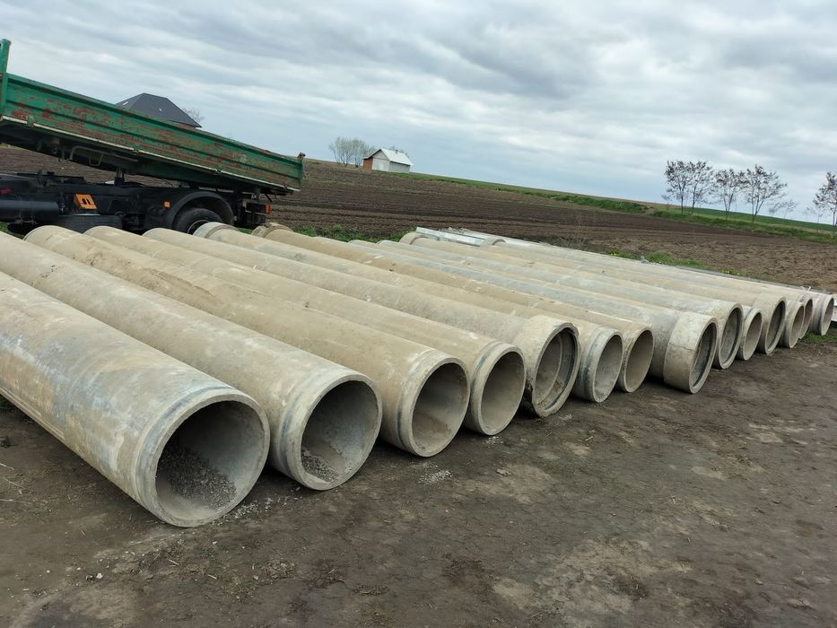 Tuburi din beton fi 400 600 800 la 5.20 cm l