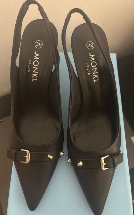 Pantofi stiletto negri