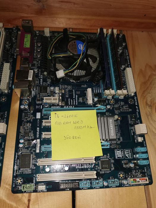 Placa de baza I7 - 2600K