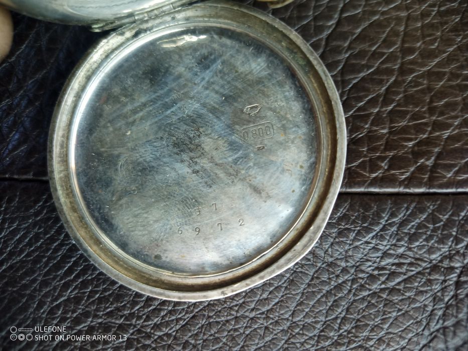 Джобен часовник Senta сребърен