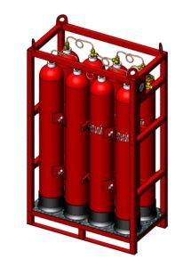 Моноблоки для всех видов технических газов.Кислород Азот Аргон баллоны