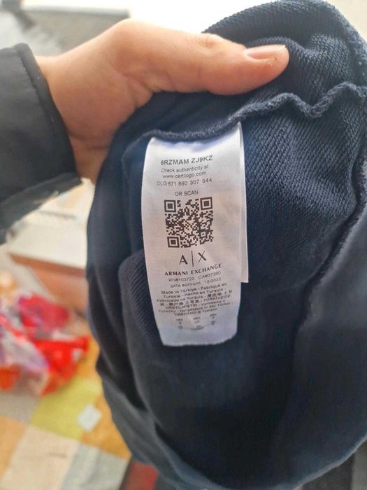 Оригинална Блуза ARMANI EXCHANGE Sweatshirt Regular Fit