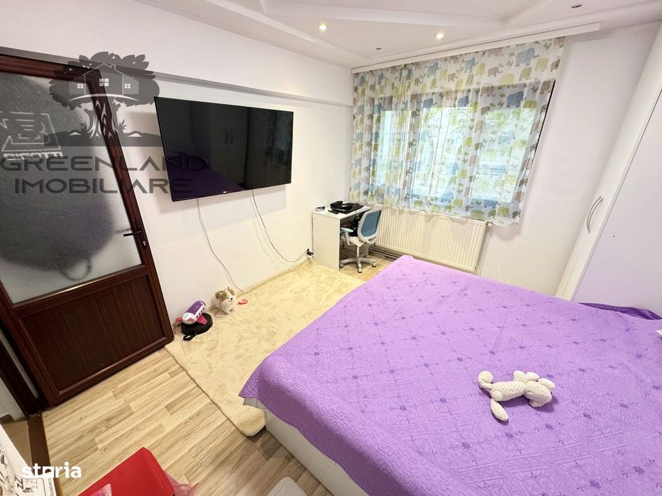 3 Camere 67mp, fara risc, centrala noua, mobilat utilat, Podu Ros