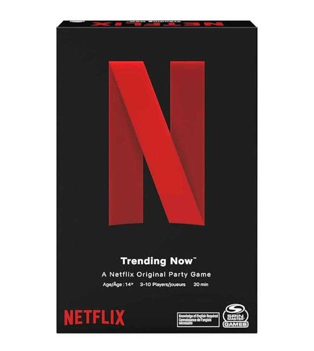 Netflix, Семейна настолна игра за парти със забавни карти НА АНГЛИЙСКИ ЕЗИК