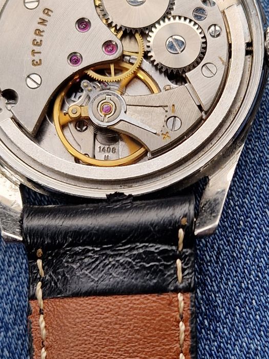 Ceas Eterna swiss made ,cal 1408,mecanic,an 1966