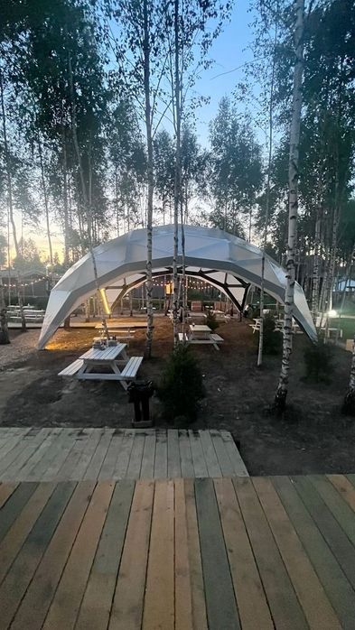 Глемпиг, Беседка, куполь, гумбаз, аура.Glamping. Besedka, kupola, gumb