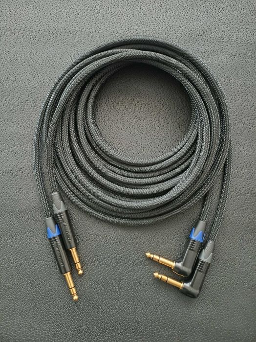 Cablu Audio Profesional Canare cu conector Neutrik Jack 6.3 mm TRS