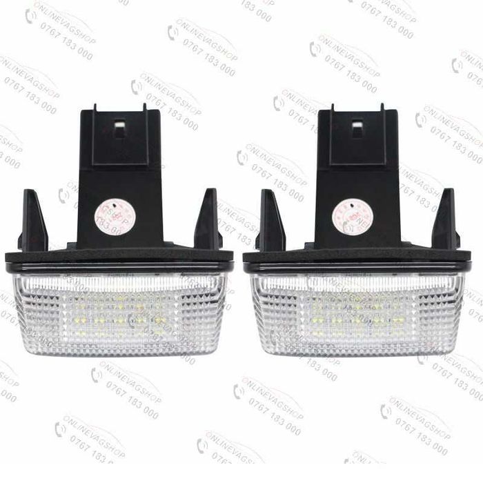 Set Lampi Led numar pentru Toyota  Auris, Corolla, Avensis T27