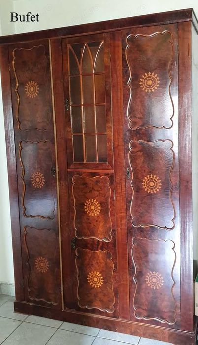 Mobilier de colectie - maro / negru