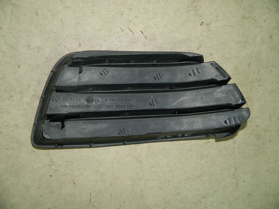Grila bara fata partea stanga, Fiat Punto, 2003, 2004, 2005, 2006,, 735320214