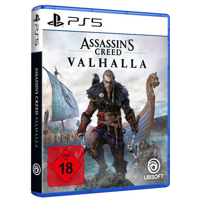 Диск с игрой assassin's creed Valhalla PS5