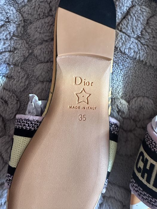 Papuci Christian Dior