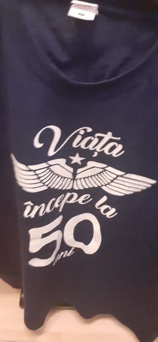 Tricou personalizat 50 ani marimea L