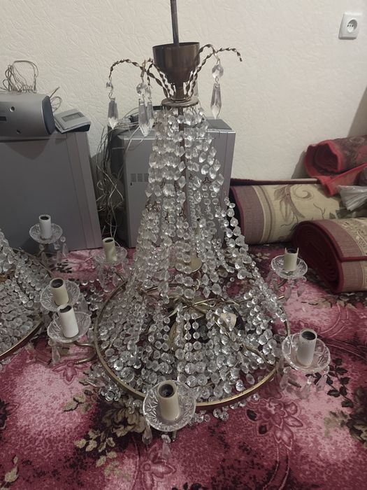 Люстра катта буйи 1 метрлик