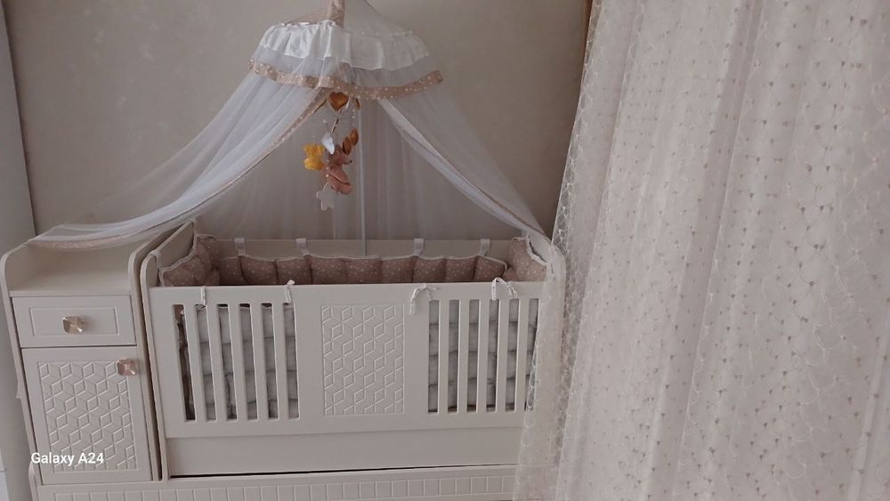 Bolalar karavati 1yil boldi olinganiga ishlatmaslik yotmadi bola sroch