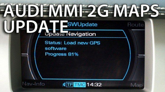 Dvd Navigatie Audi MMI 2G Pt A4 A5 A6 A8 Q7 Europa+Romania