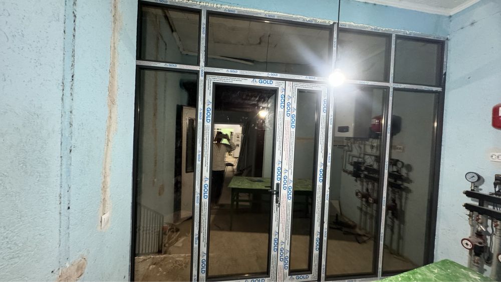 Пластиковые окна двери перегародки