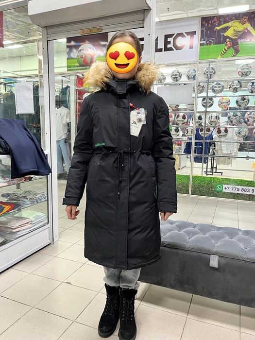 Зимний пуховик для девочек с 9-13 лет. Распродажа зимний пуховик