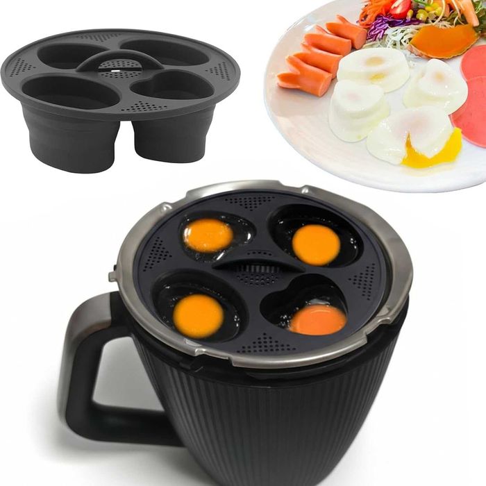 Egg Cooker 4 Ouă - Accesoriu pentru Thermomix TM6