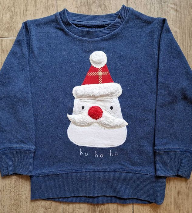 Bluza NEXT, 92-98 (2-3 ani) cu Mos Crăciun