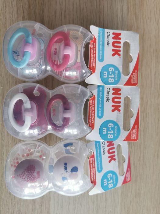 Suzete NuK 6-18 luni