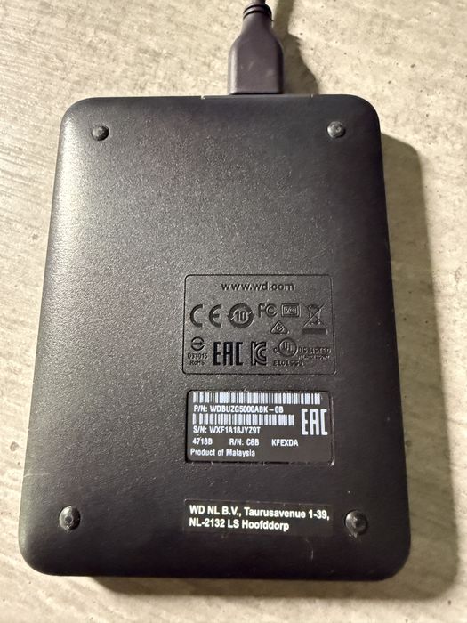HDD extern Westen Digital